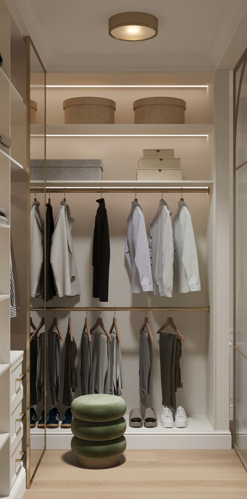 Квартира в стиле неоклассика