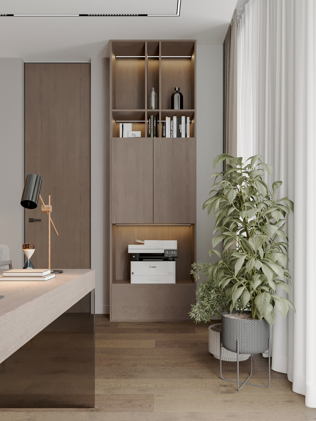 Загородный Дом Кабинет