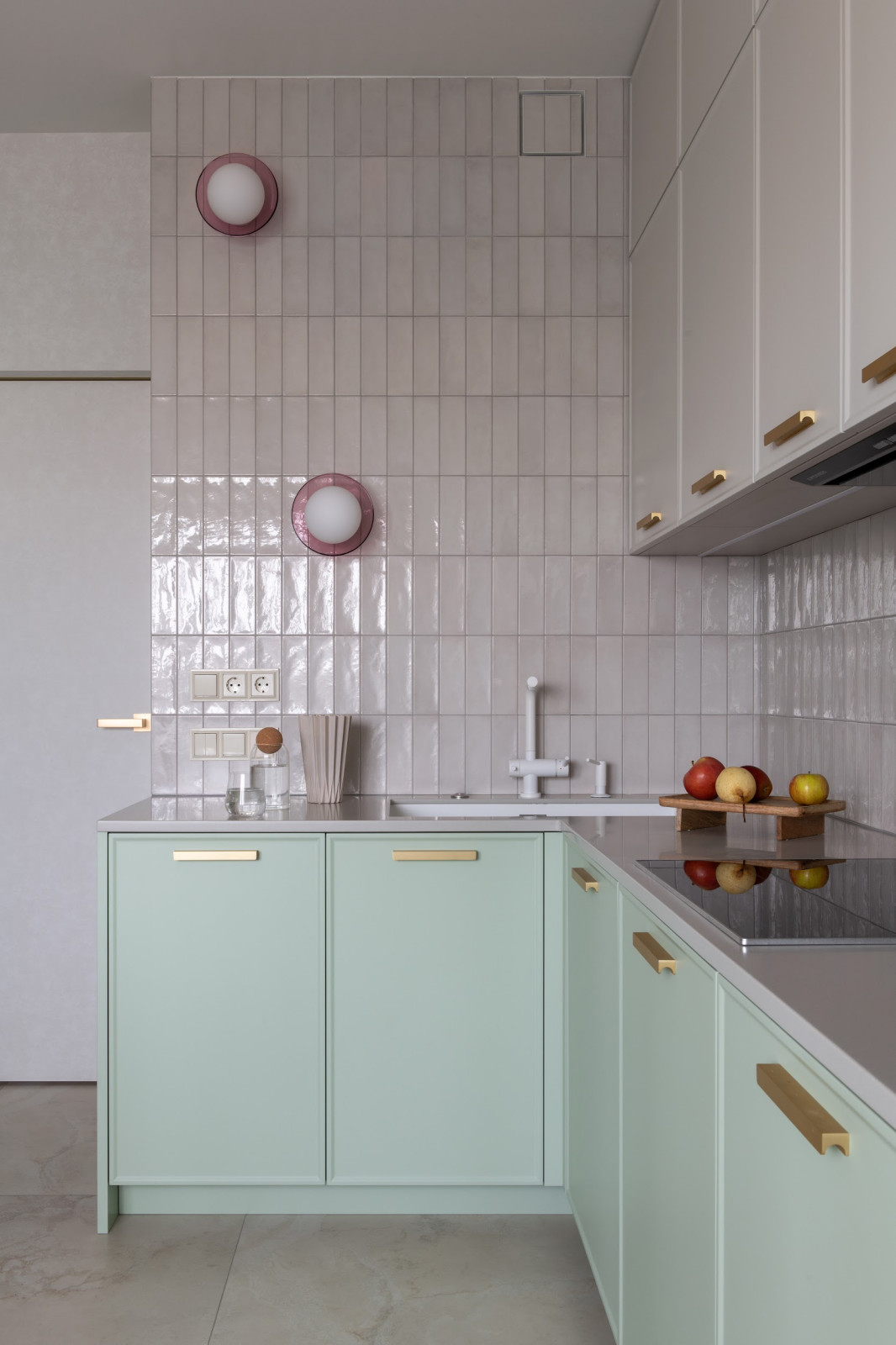 Реализованный проект квартиры "Фисташка"