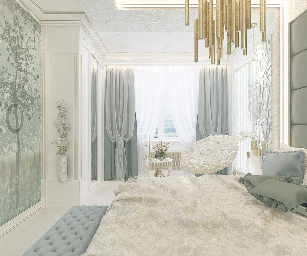 Спальня в 4-комнатной квартире 3