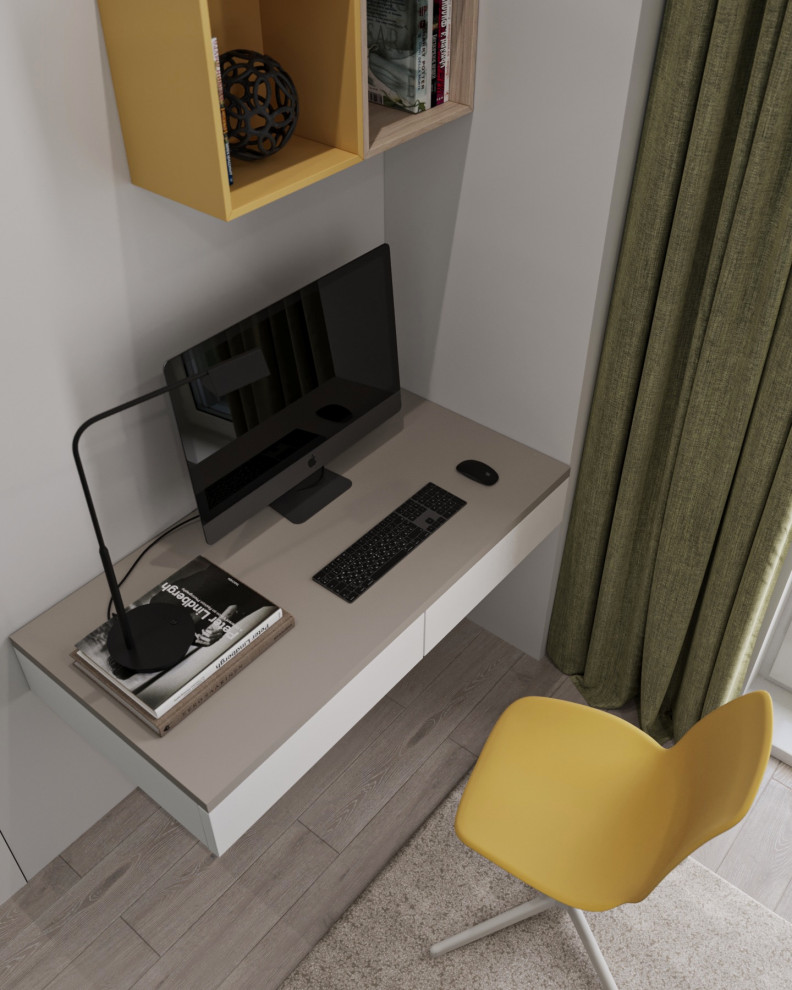 Обложка проекта: Дизайн-проект апартаментов 37,5 кВ.м