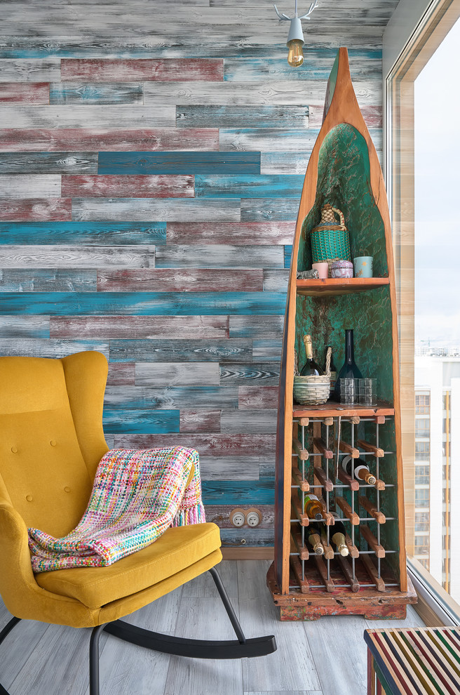 В гостях: Яркий ремонт на базе отделки «от застройщика»