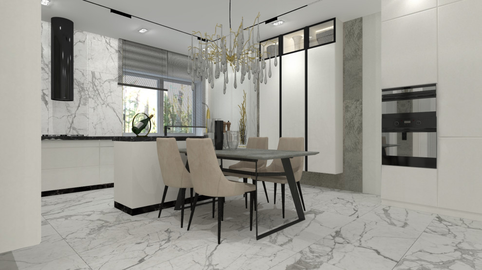 ДОМ В РОСЛАВЛЕ В СИНИХ ОТТЕНКАХ