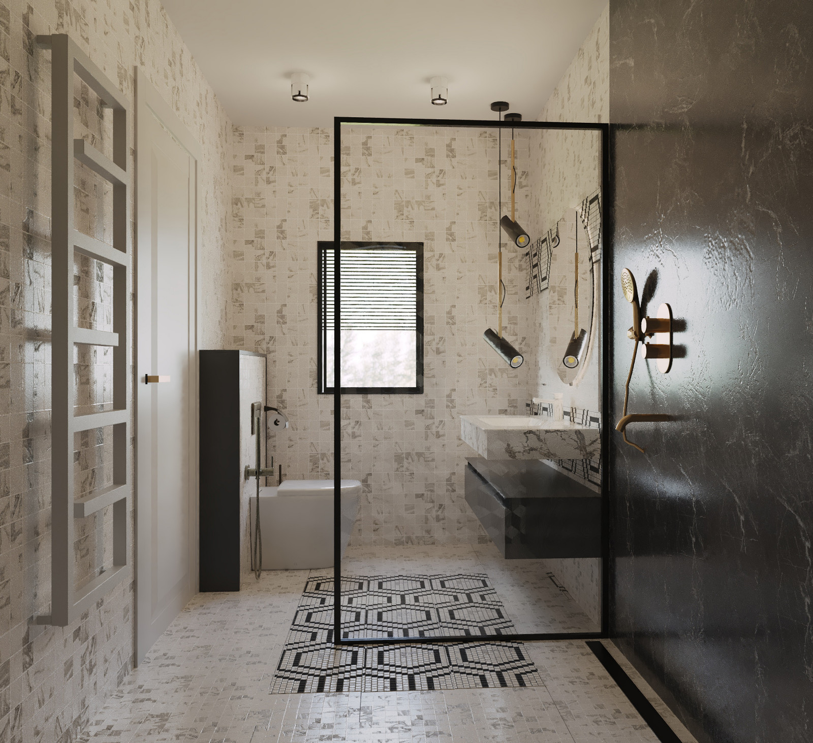 3D bathroom design