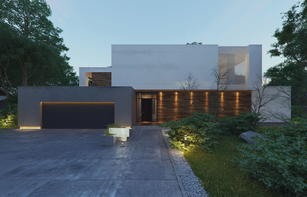 Загородный дом в поселке подмосковные вечера