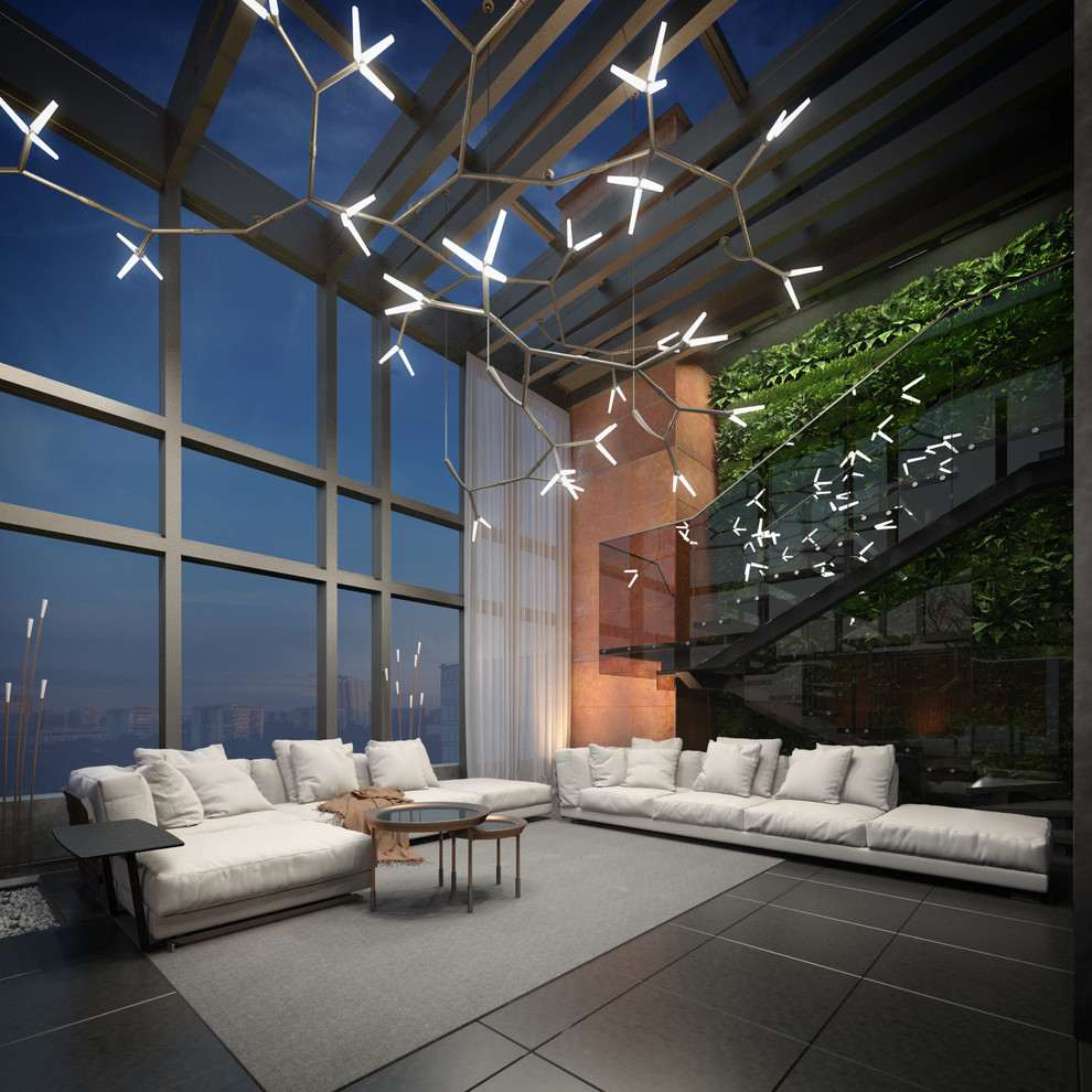 Обложка проекта: Пентхаус 480 м2 в ЖК Смленская 14, Санкт-петербург