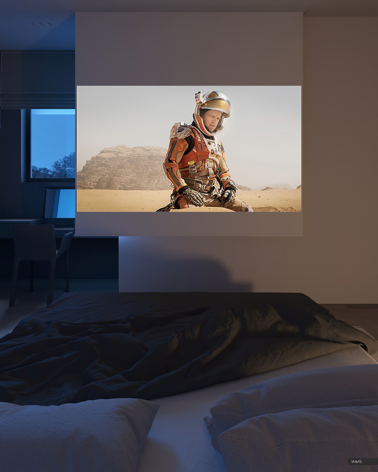 MIRA | Проект двухуровневой квартиры на проспекте Мира