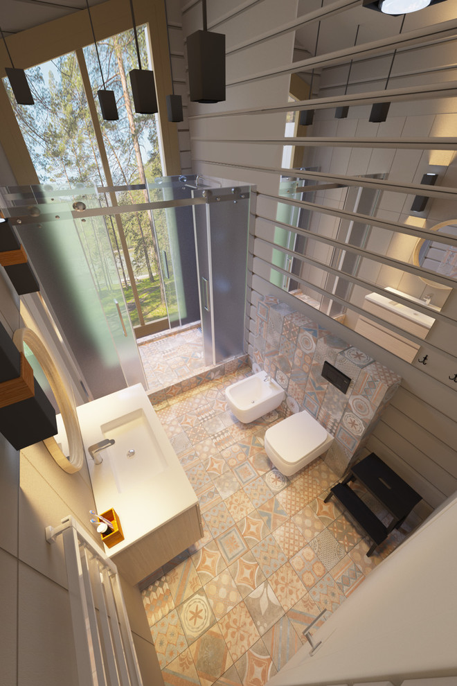 Интерьеры дома из бруса