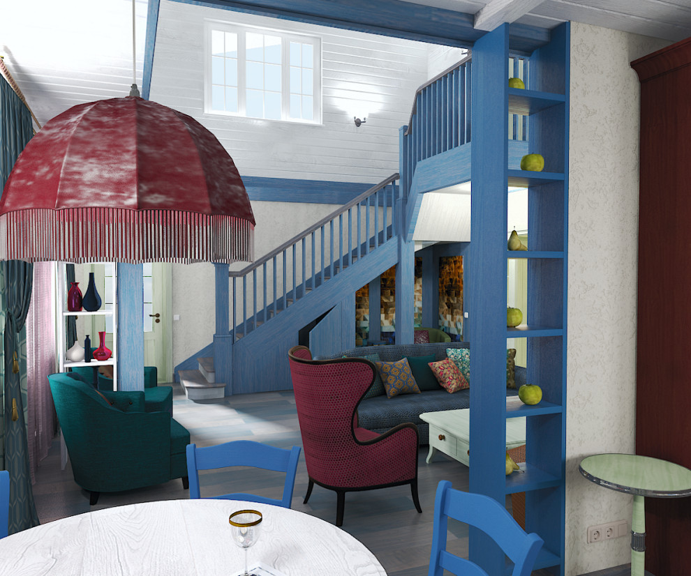 Атриум в загородном доме