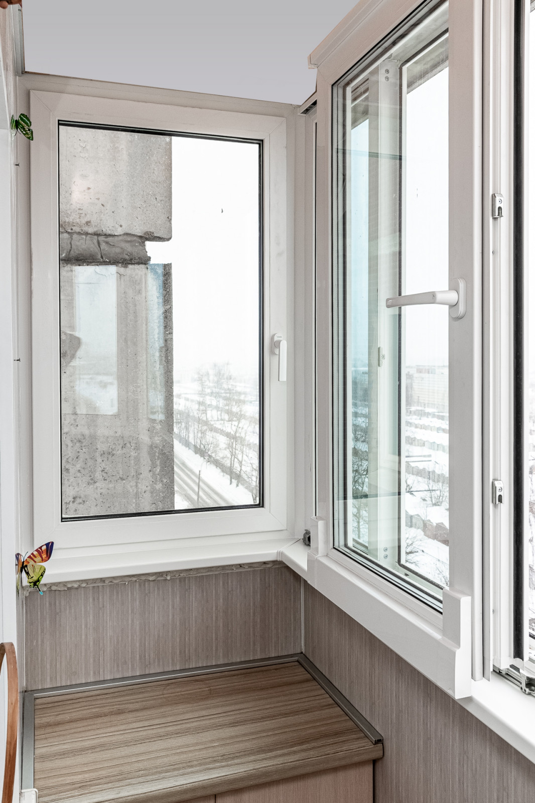 Остекление Балконов и лоджий с отделкой