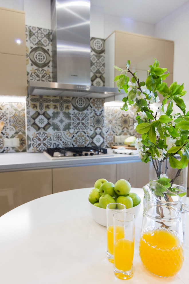 Дизайн интерьера кухни "Дыхание весны"