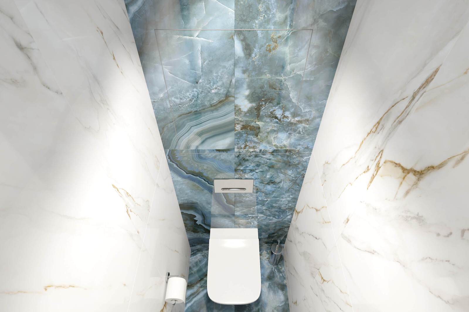 Трехкомнатная квартира 78 м2 в современном стиле, в доме серии П-44