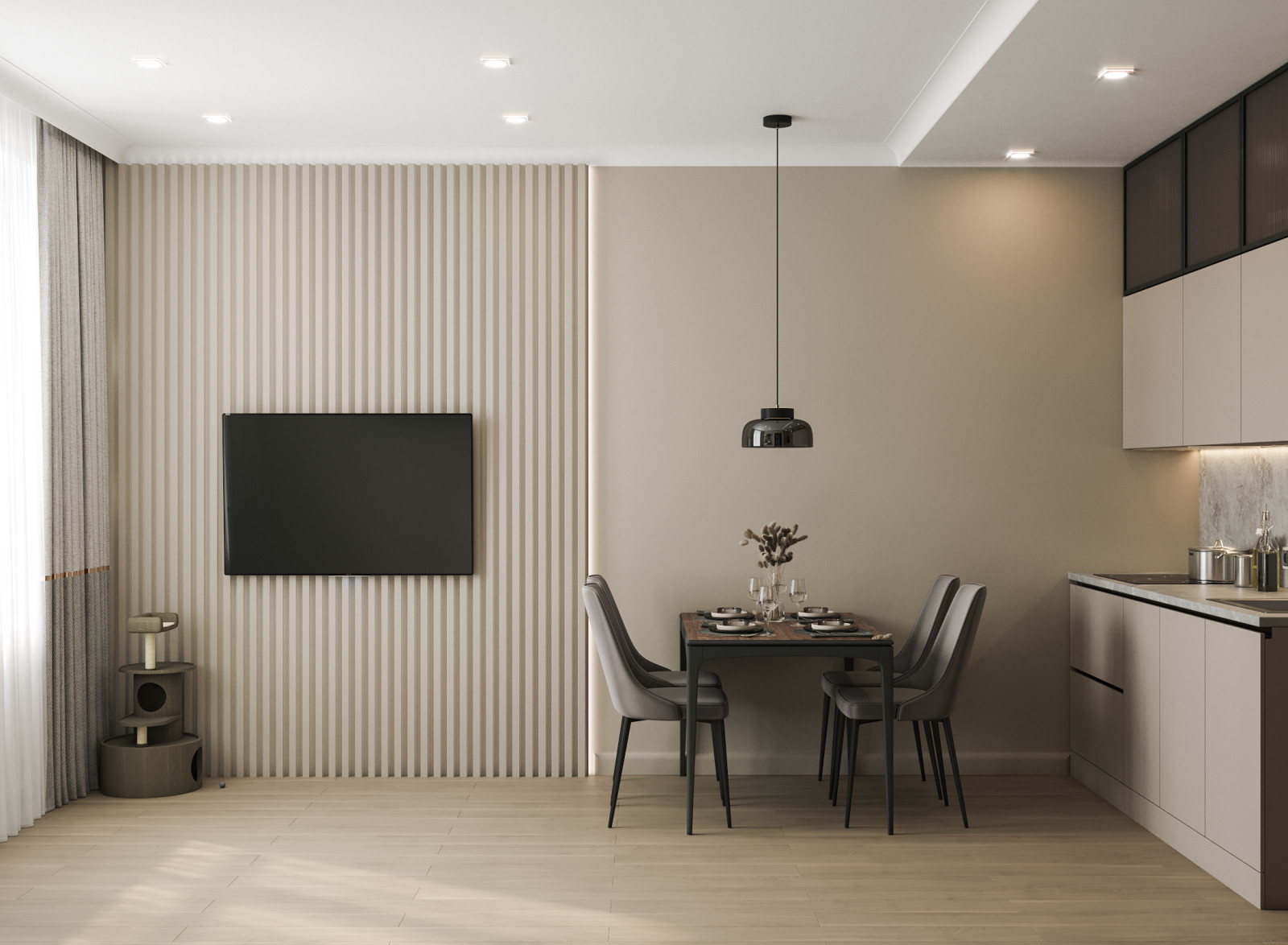 ЖК "Тополя" гостиная