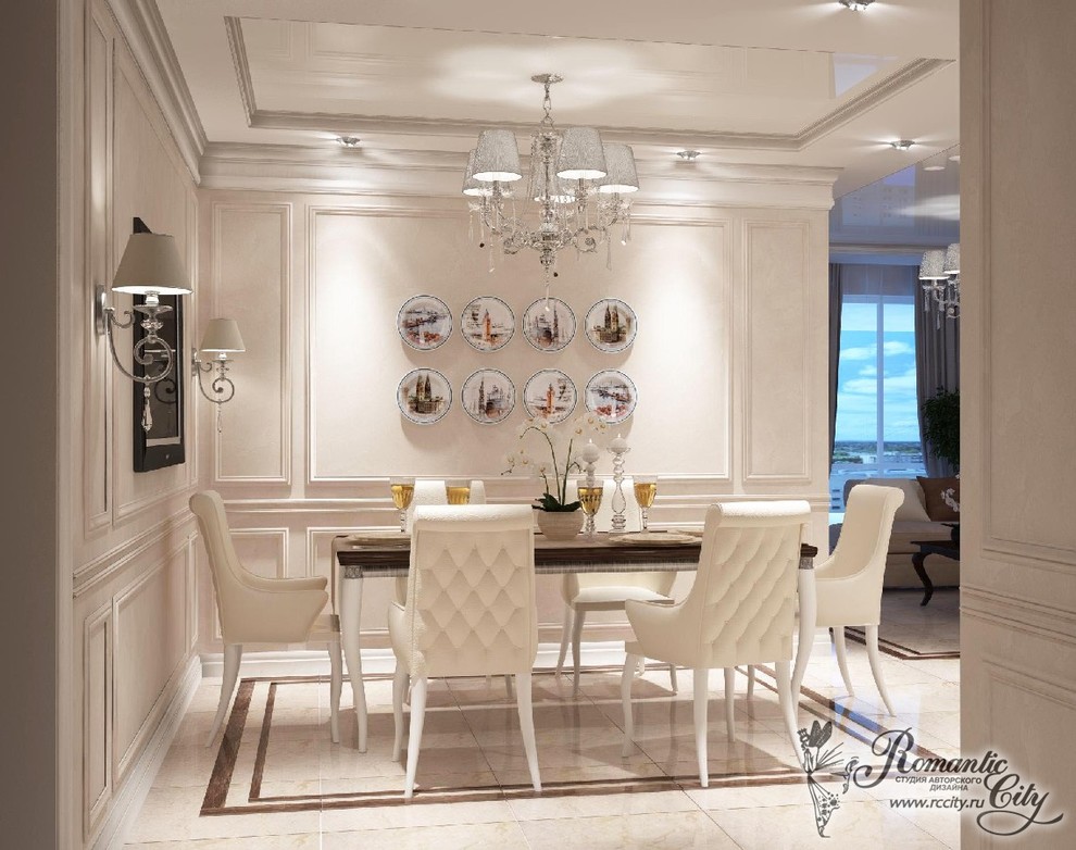 Дизайн трехкомнатной квартиры в светлых тонах