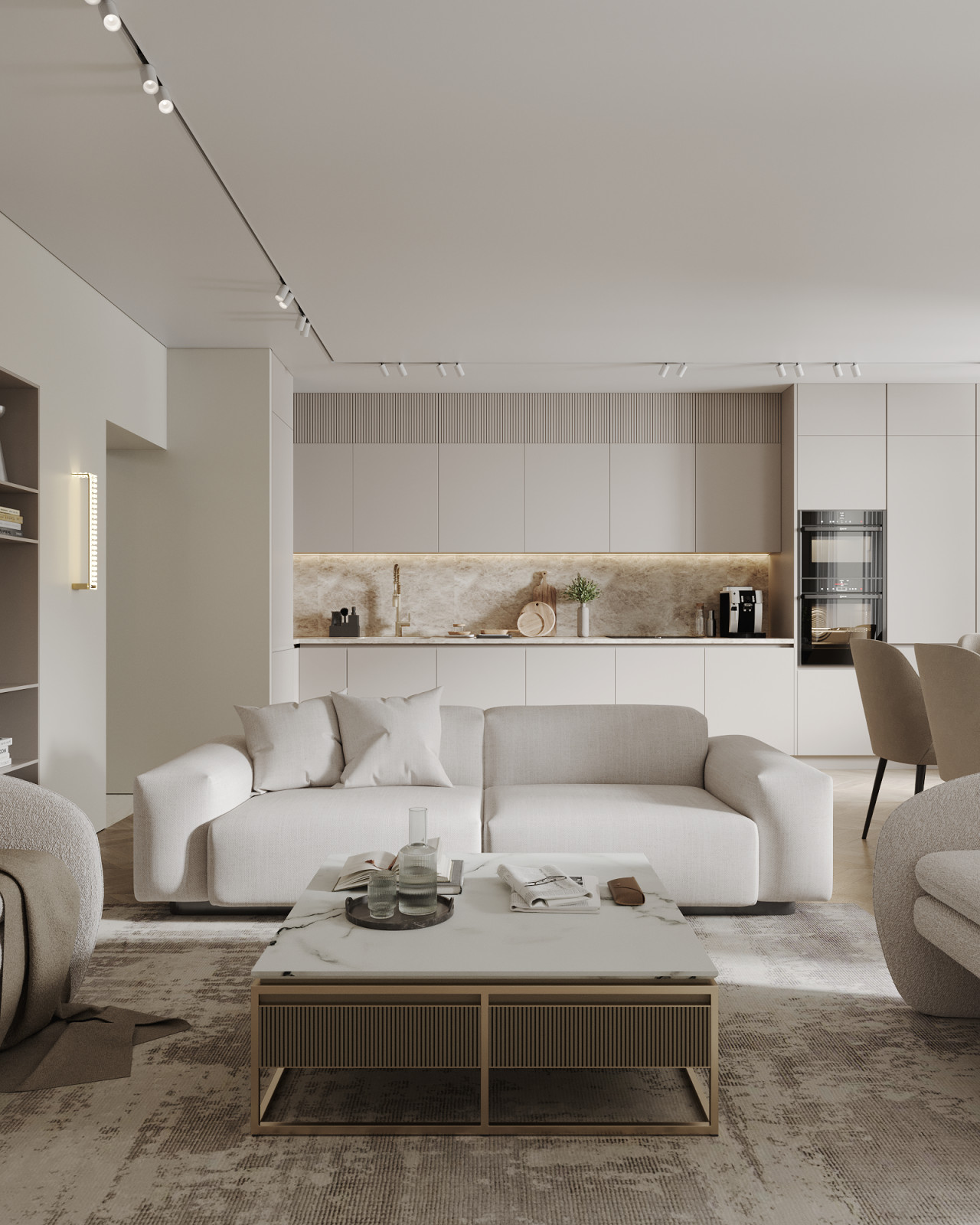 Обложка проекта: Квартира 122 кв.м, г.Казань