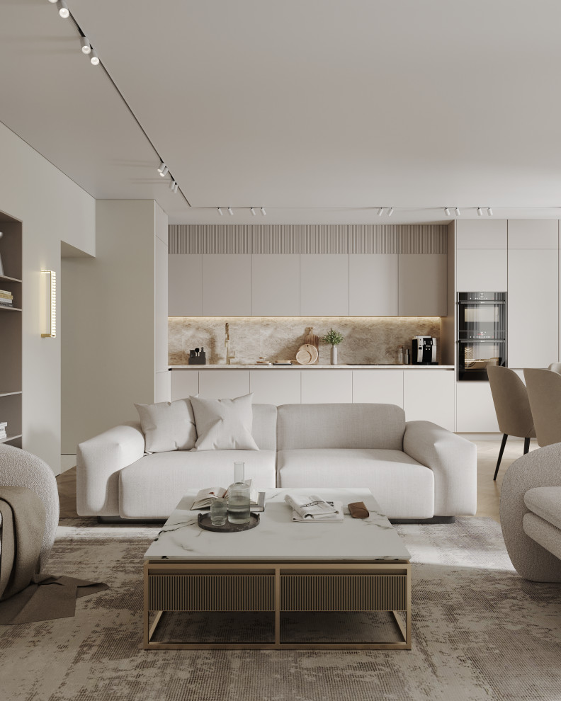 Обложка проекта: Квартира 122 кв.м, г.Казань