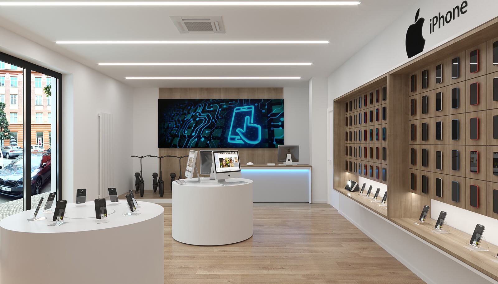 Обложка проекта: Салон мобильных телефонов