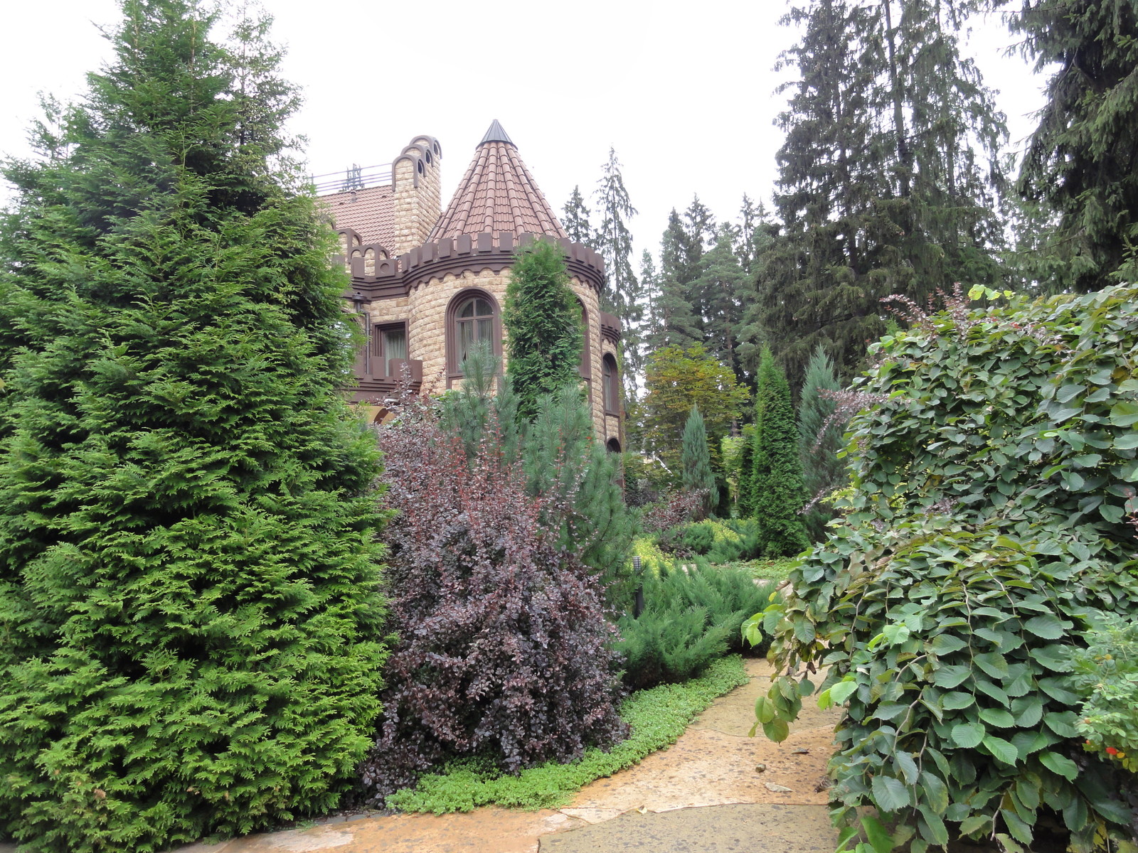 Обложка проекта: призамковый сад