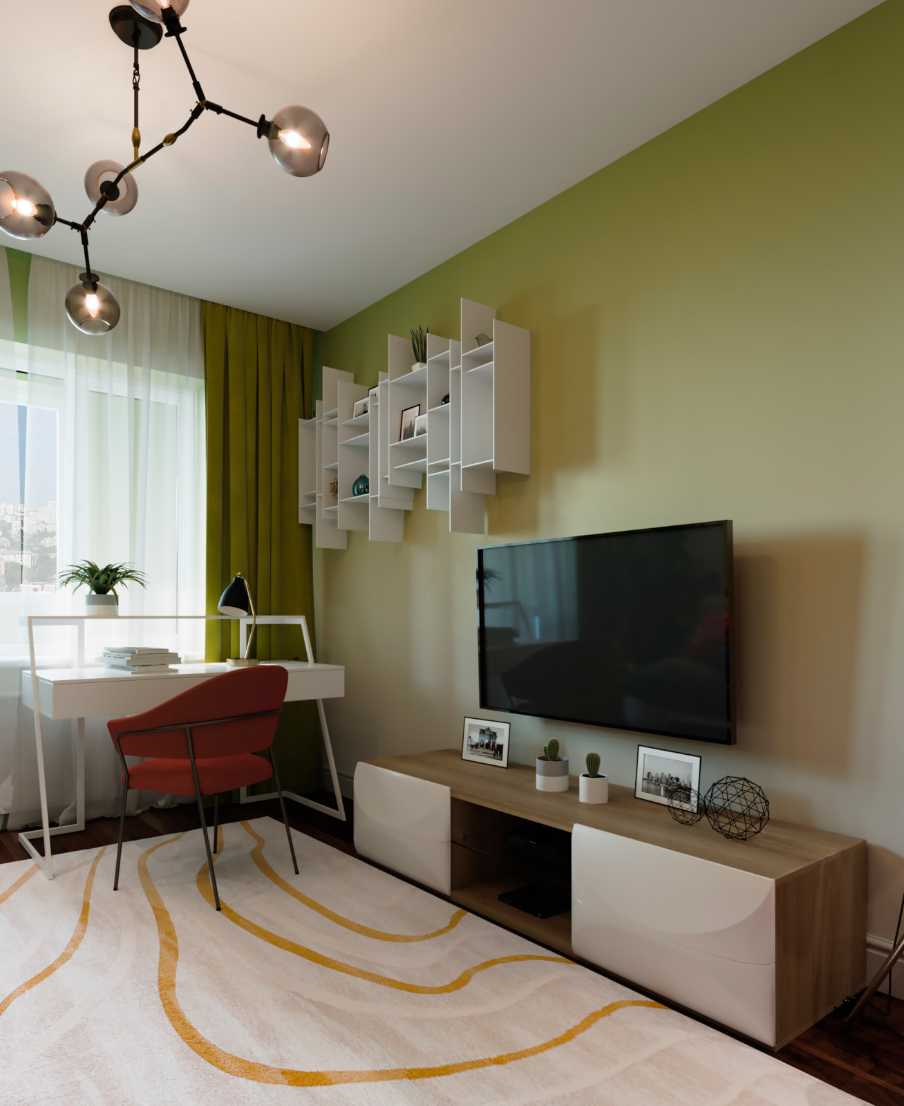 дизайн квартиры "Царская площадь"