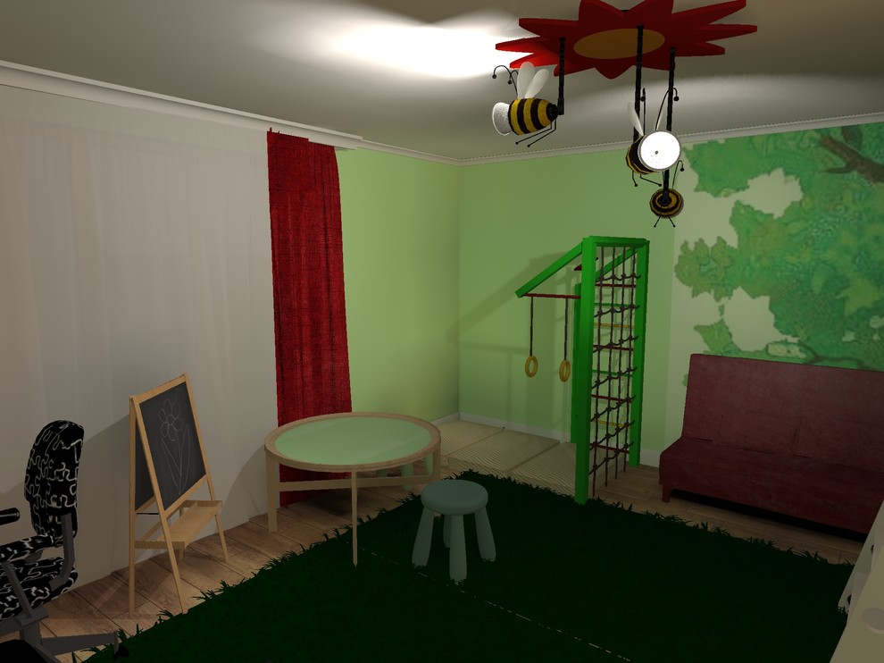 Дизайн-проект 3-х комнатной квартиры для семьи с детьми