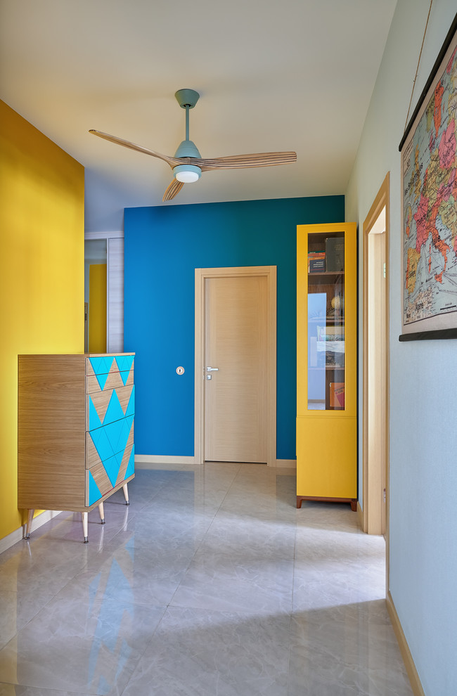 В гостях: Яркий ремонт на базе отделки «от застройщика»