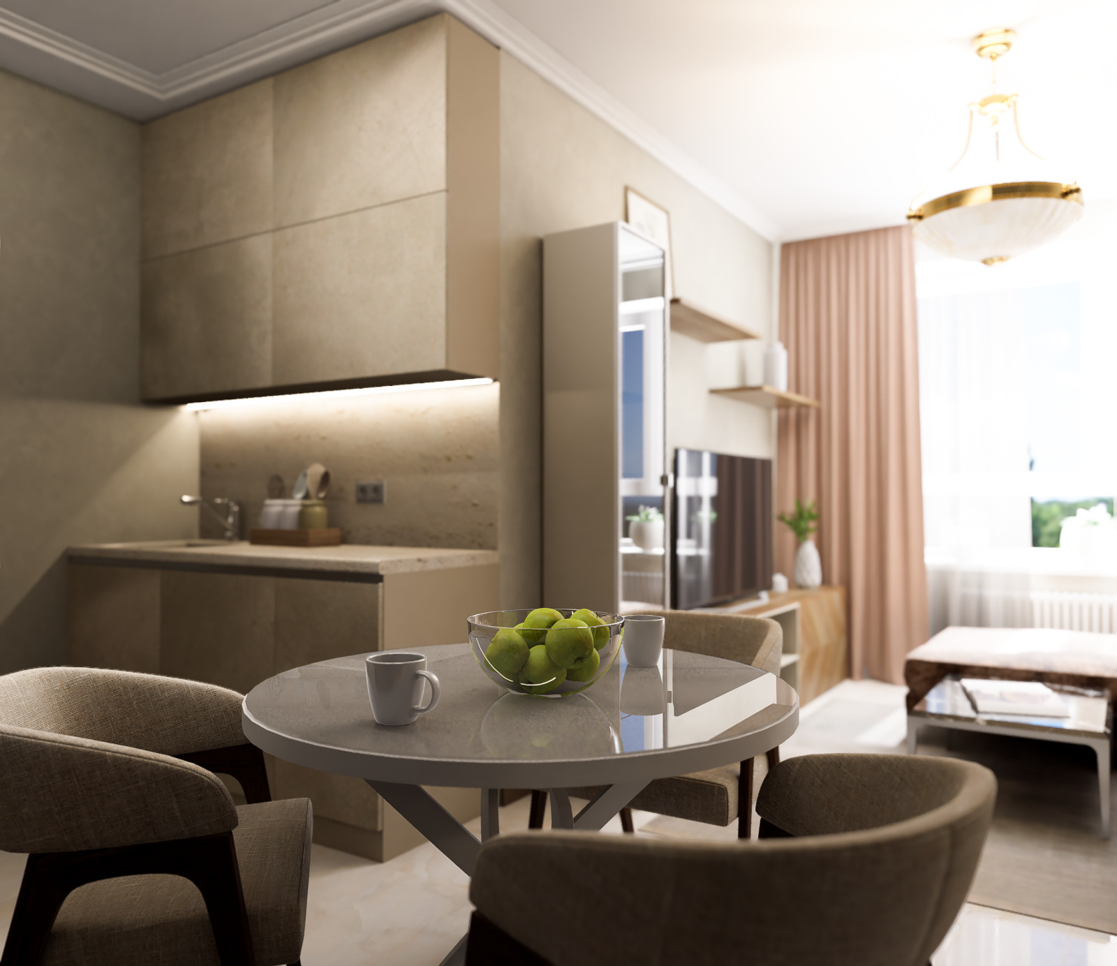 Двухкомнатная квартиры в Новой Москве