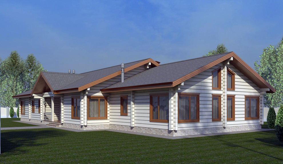 Проект дома из клееного бруса