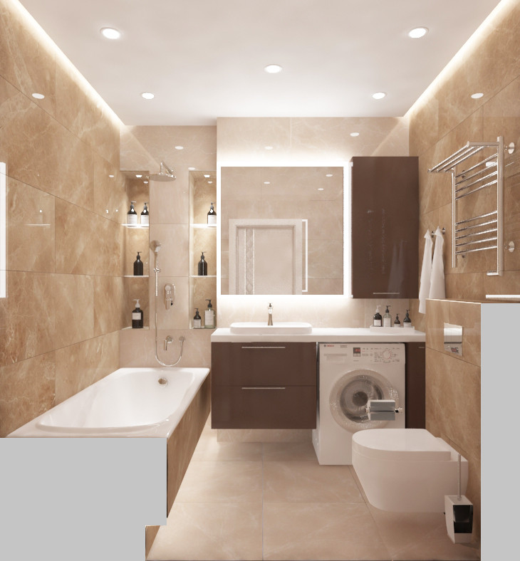 Обложка проекта: Квартира для молодой семьи с двумя дочками.