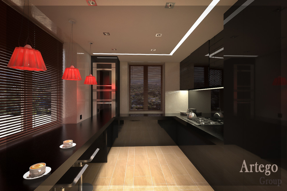 Дизайн интерьера таунхауса в КП "Новое Бакеево"