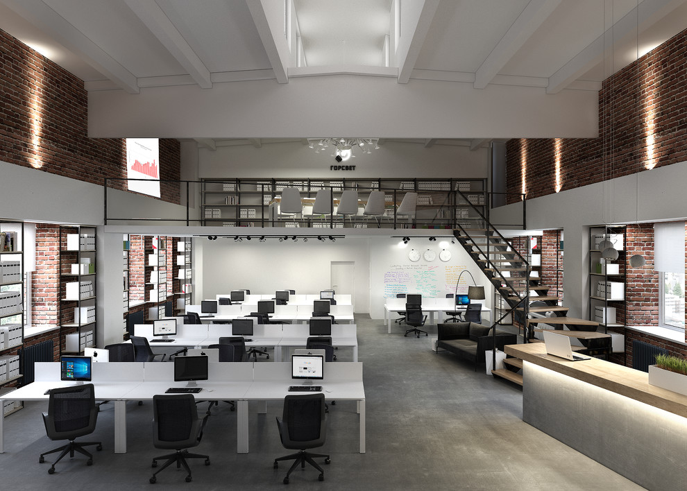 Офис-шоурум в здании завода Ферейн на Нагатинской набережной