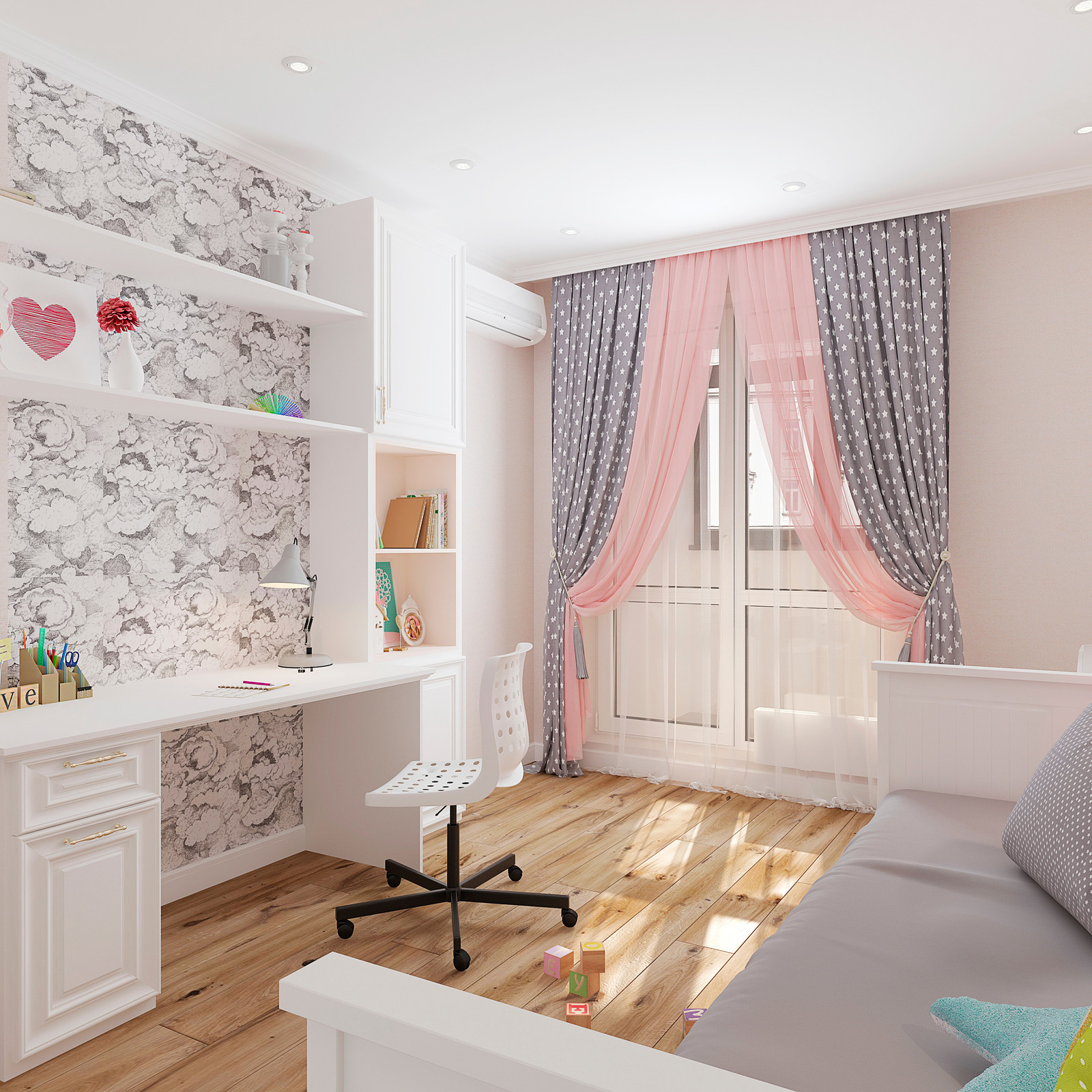 Дизайн трех комнатной квартиры в ЖК Комсомолец