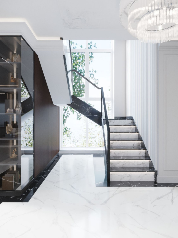 Частный дом // 1 этаж // Дизайн студия Льва Терехова