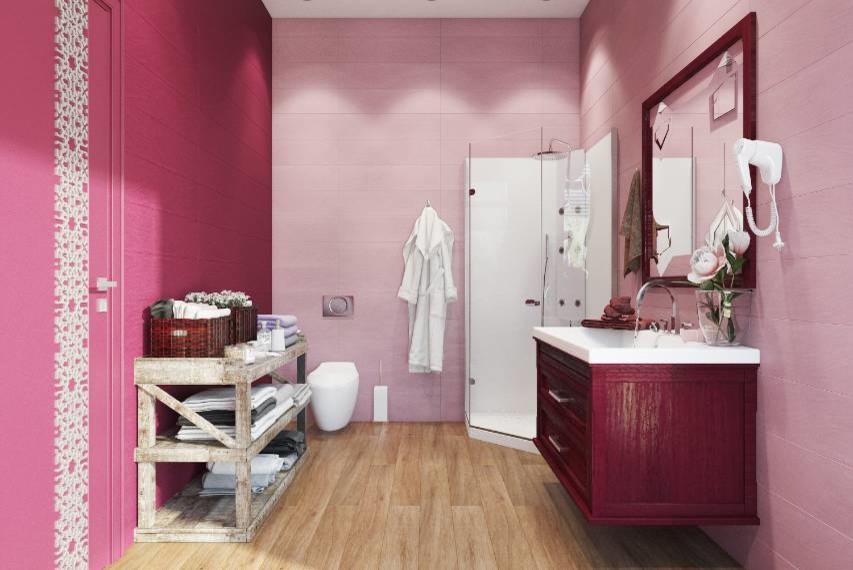 Обложка проекта: Интерьер загородного дома в Подмосковье. Ванные комнаты.