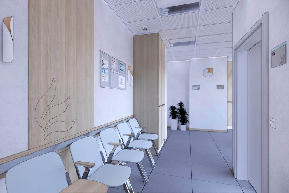 Концепция холла для Немецкой Семейной клиники