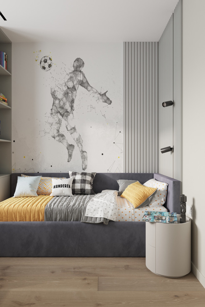 Детская комната юного поклонника футбола