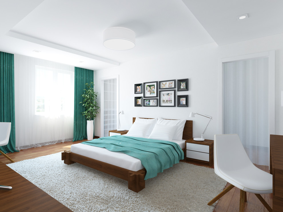 Обложка проекта: Спальная комната в стиле минимализм