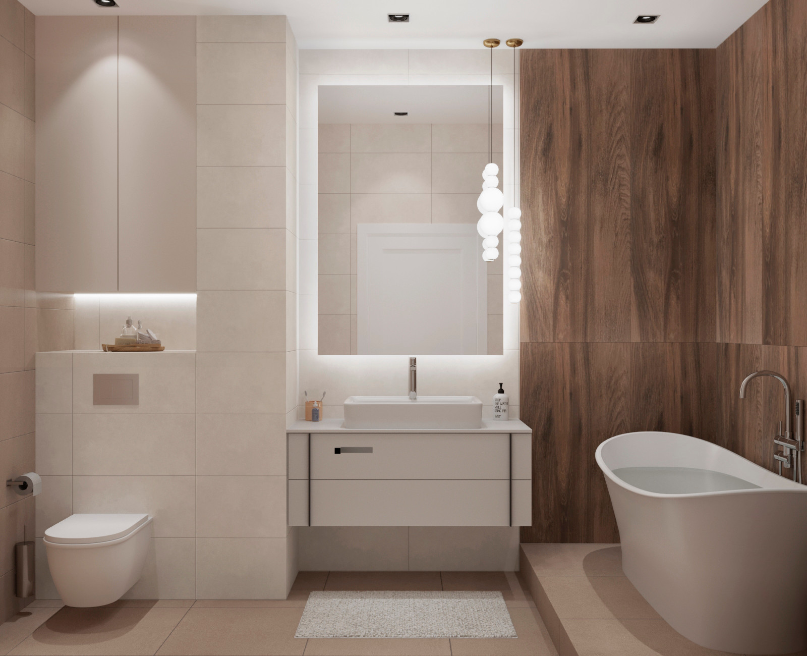 Ванная, Красный проспект 222, Новосибирск