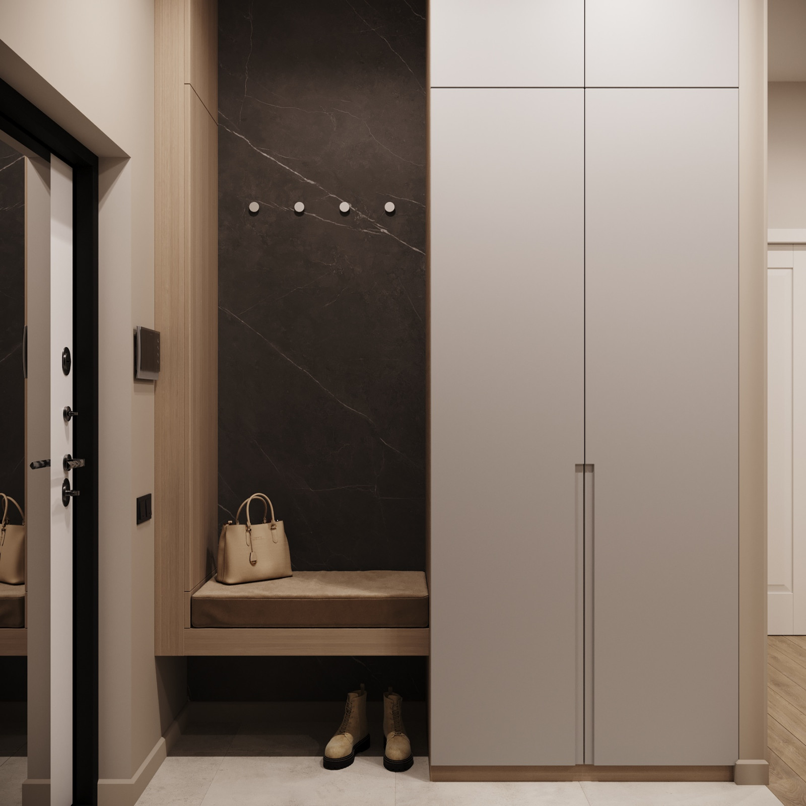 Проект квартиры в ЖК"Б57"