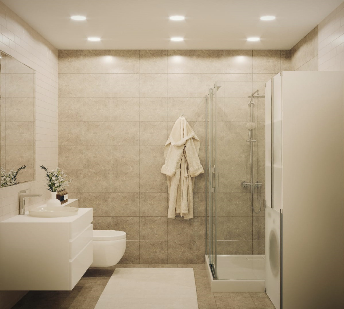 Интерьер квартиры в ЖК "СРЕДА"