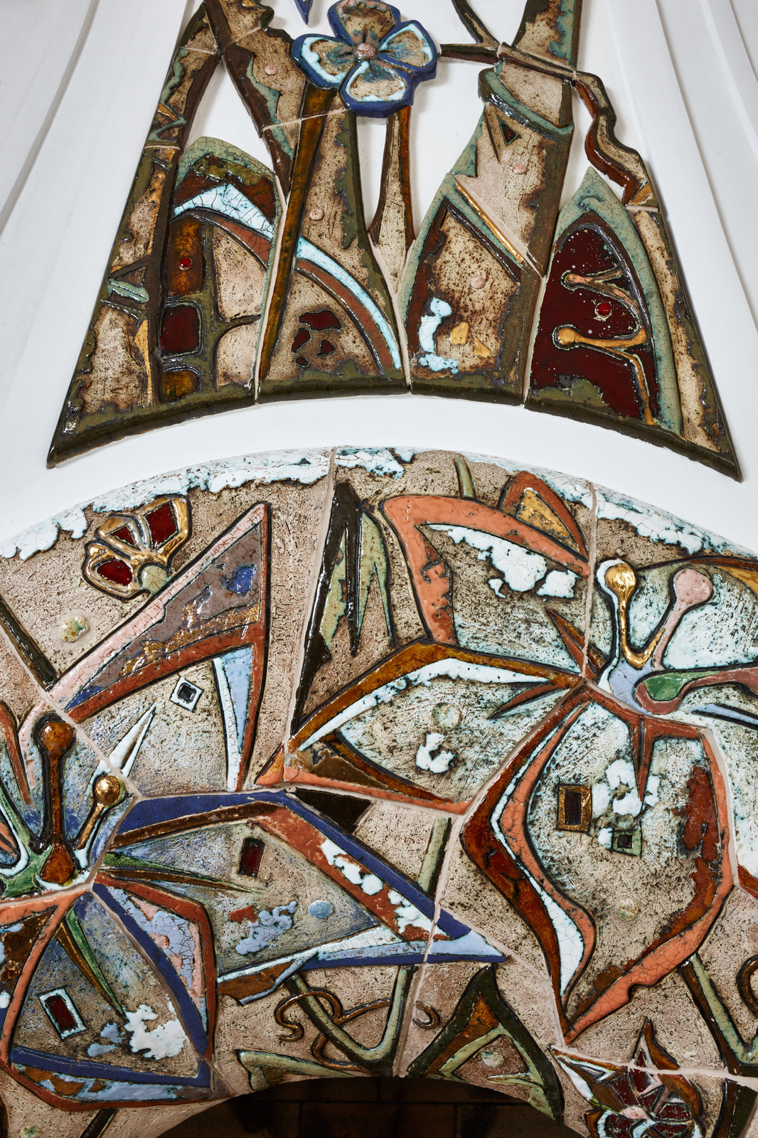 Камин "Цветочная симфония"