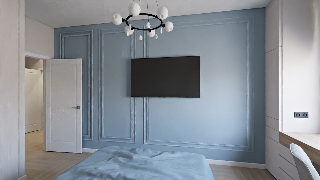 Таунхаус для мамы и дочери-подростка с голубым настроением