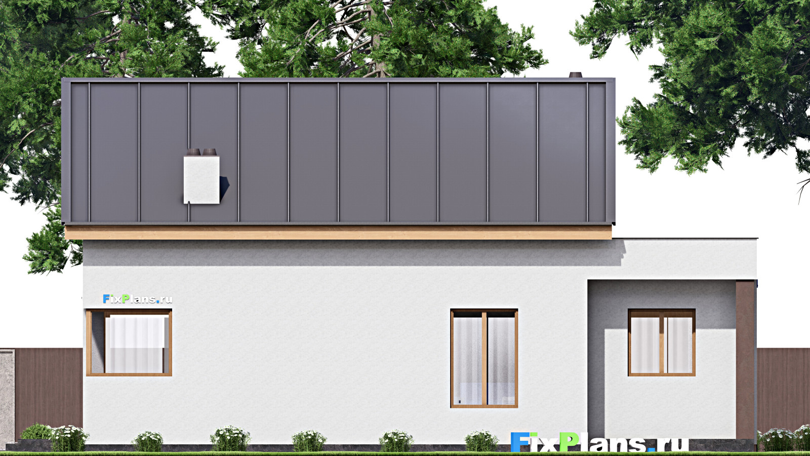 Проект двухэтажного дома 10х16 м S184м2 F-16298