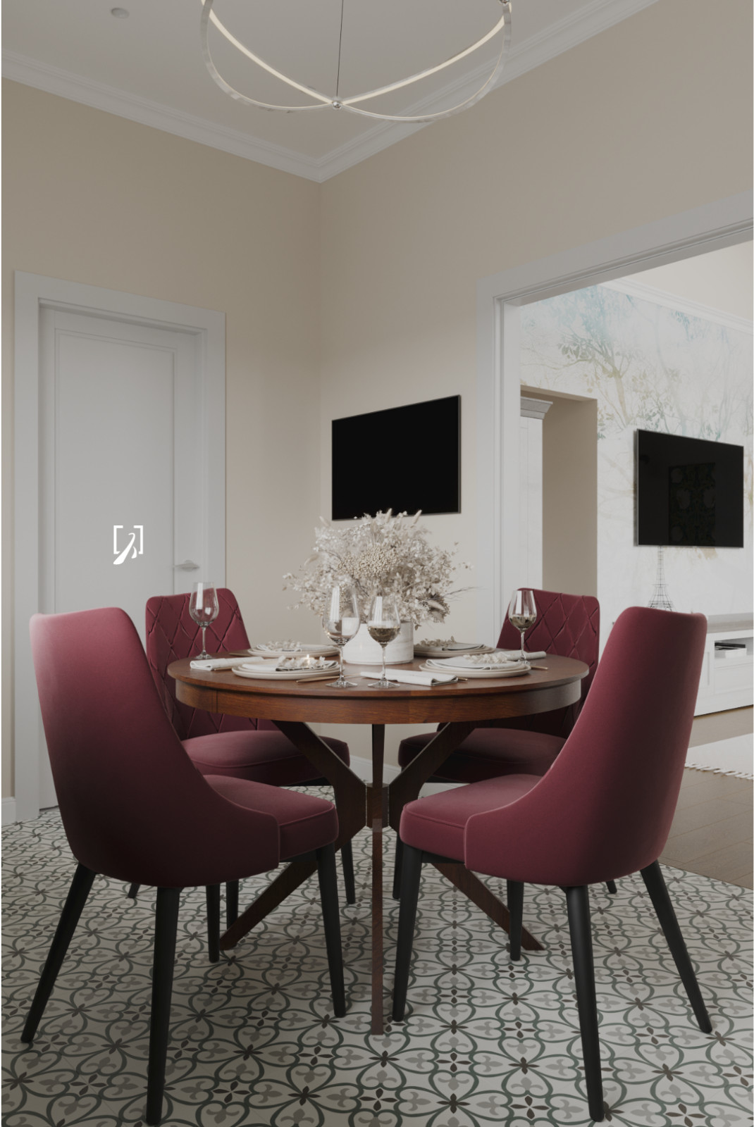 Загородный дом интерьер