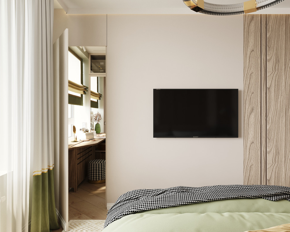 Квартира в современном стиле со скандинавскими мотивами 84 кв. м