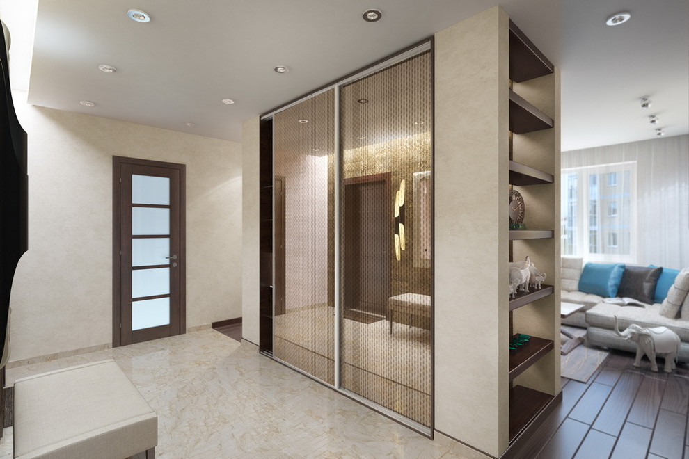 Дизайн интерьера двухкомнатной квартиры в новостройке по ул. Калинина