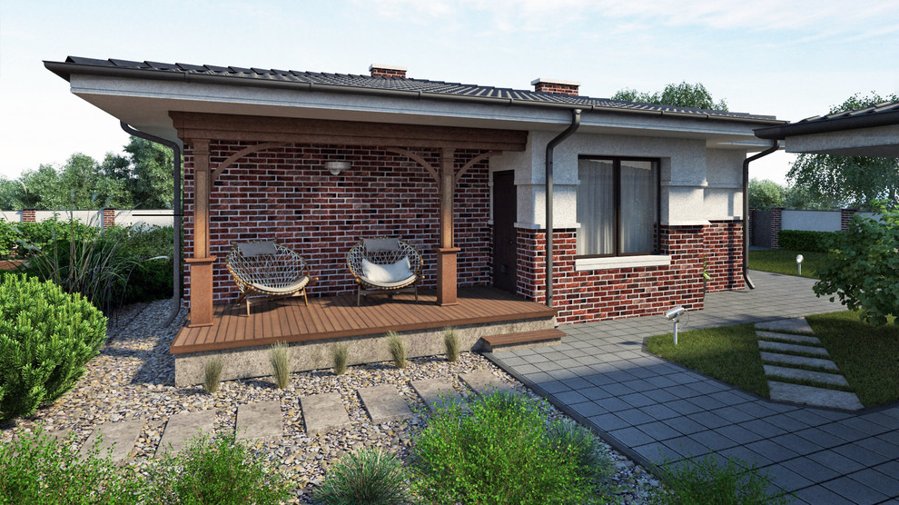 Одноэтажный загородный дом в пос. Новосадовый, г. Белгород