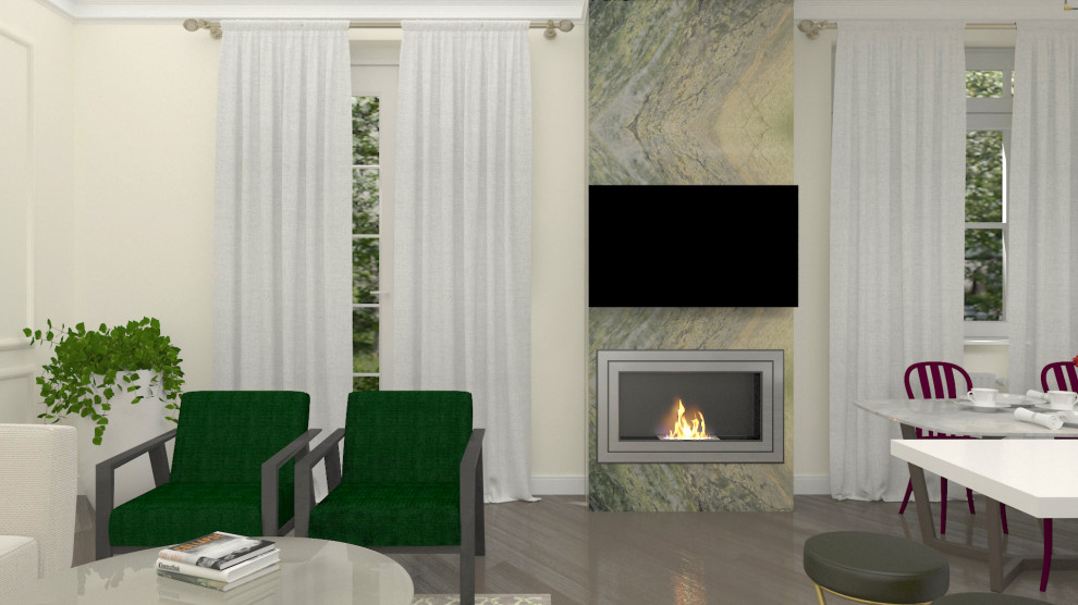 Обложка проекта: кп. Русская деревня