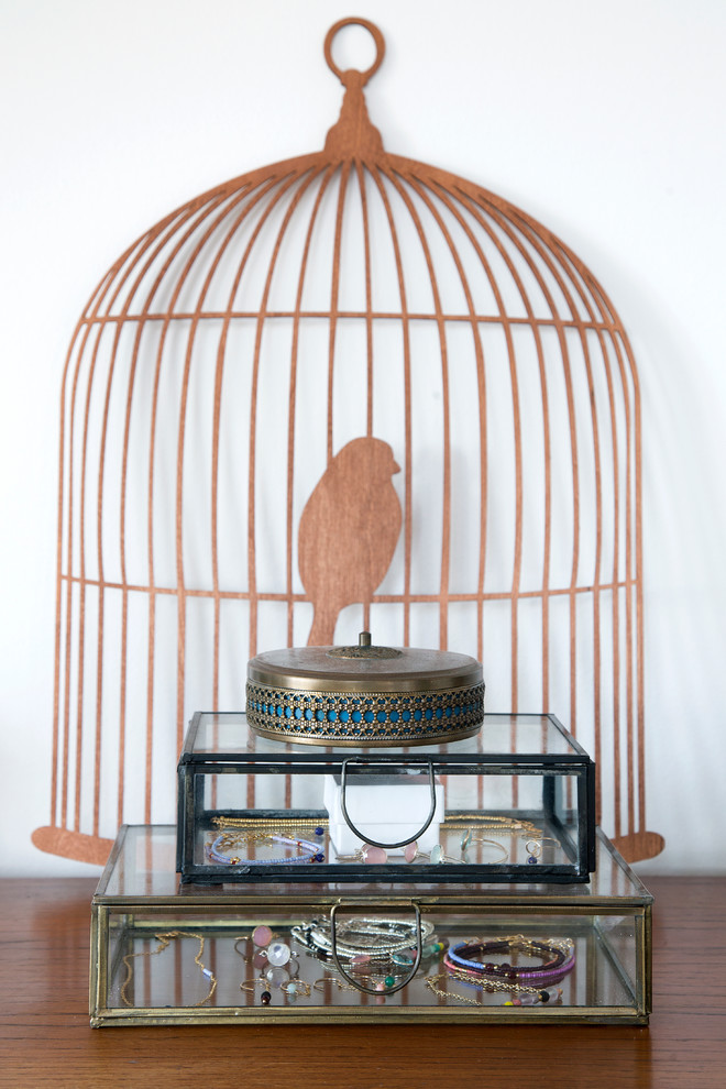 Houzz Дания: Черно-белая мансарда в Копенгагене