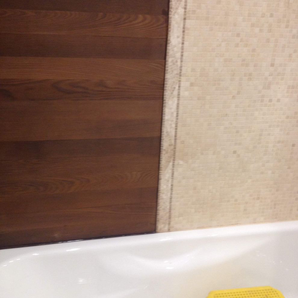 Обложка проекта: Санузел под ключ (отделка деревом)