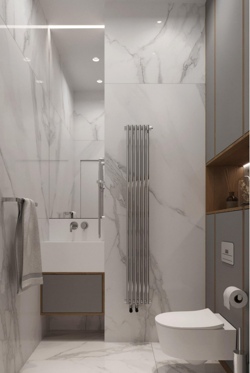 Обложка проекта: Ремонт в ЖК Символ, 73 м2